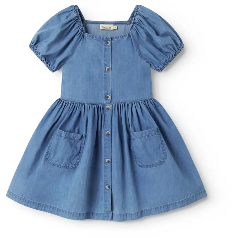 Marmar Light Denim Blue Denim Davery Kjole 1