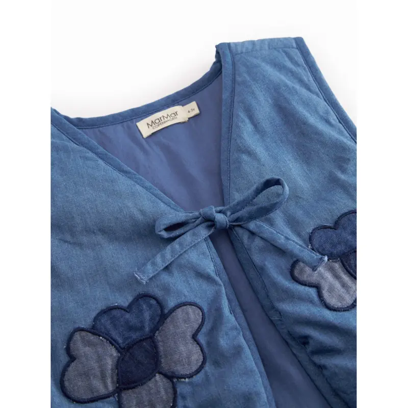 Marmar Light Denim Blue Denim Joyce Vest 3