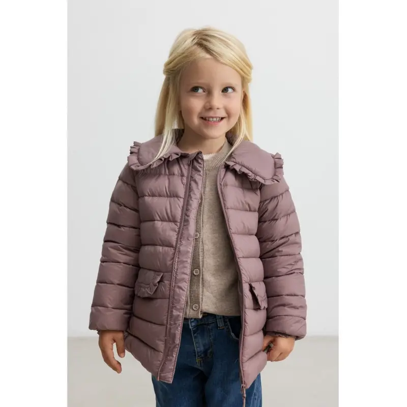 Marmar Light Puffer Mauve Octavia Jakke 3