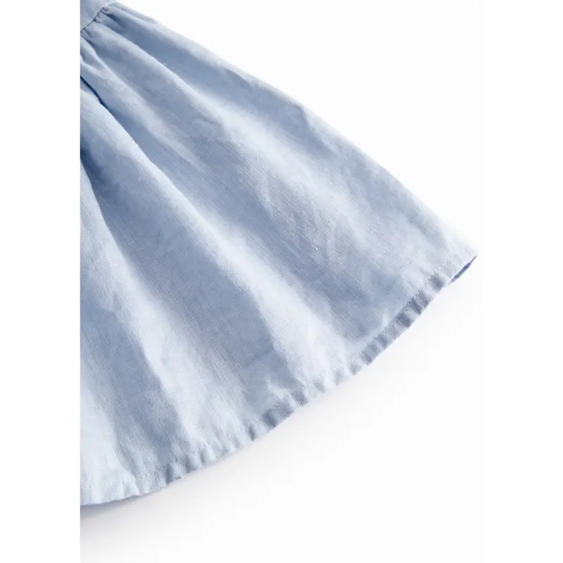 Marmar Linen Blue Mist Dalani Kjole 5