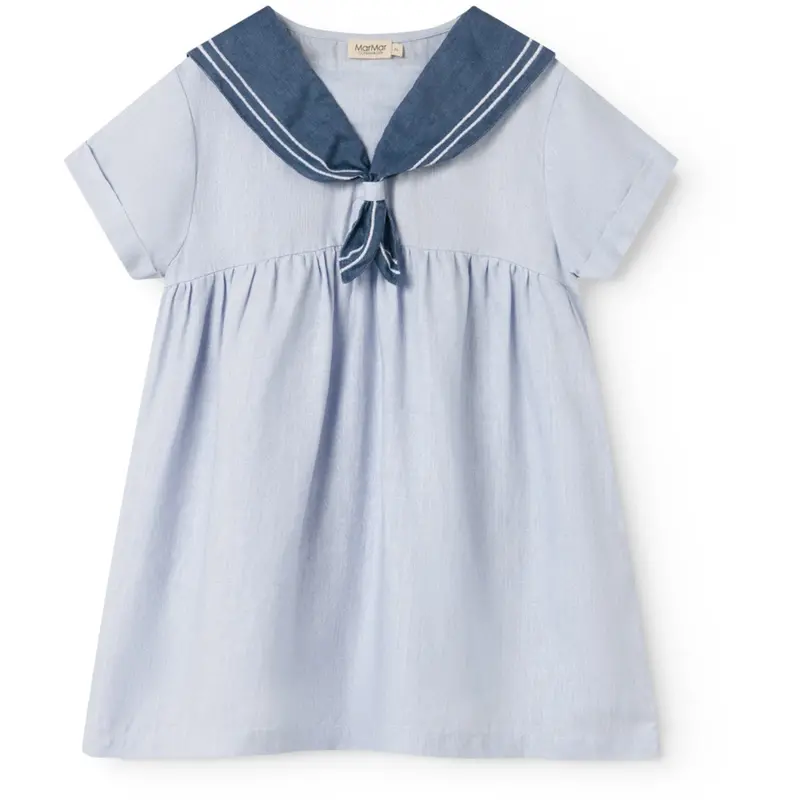 Marmar Linen Blue Mist Dresea Kjole 1