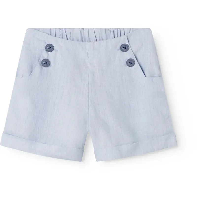 Marmar Linen Blue Mist Pito Shorts 1