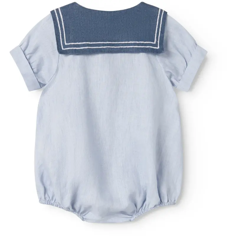Marmar Linen Blue Mist Raki Romper 5