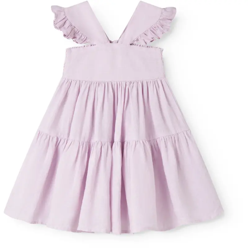 Marmar Linen Sweet Violet Dalani Kjole 1