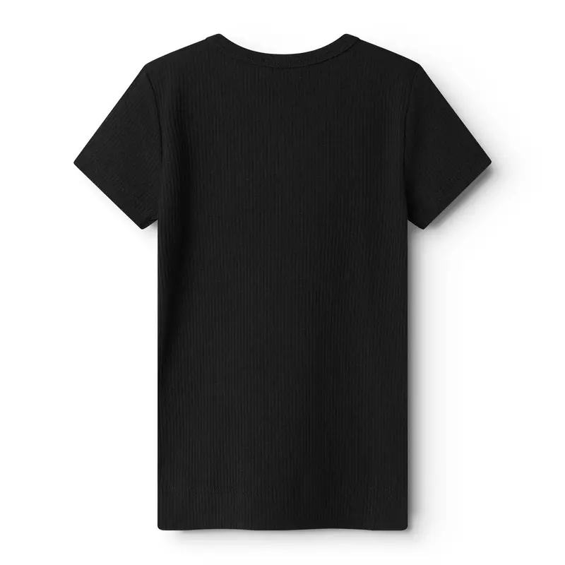 Marmar Modal Black Plain T-Shirt 4