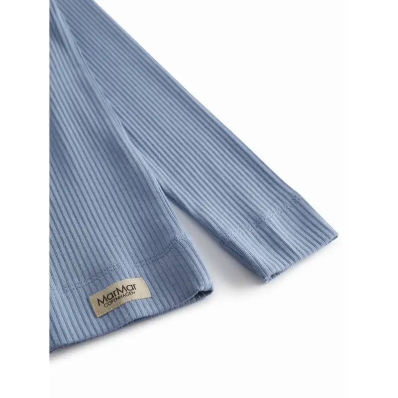 Marmar Modal Blue Iris Plain Bluse 4