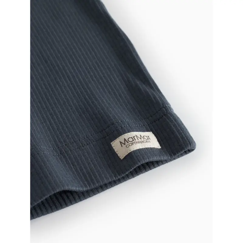 Marmar Modal Blue Plain T-Shirt 3