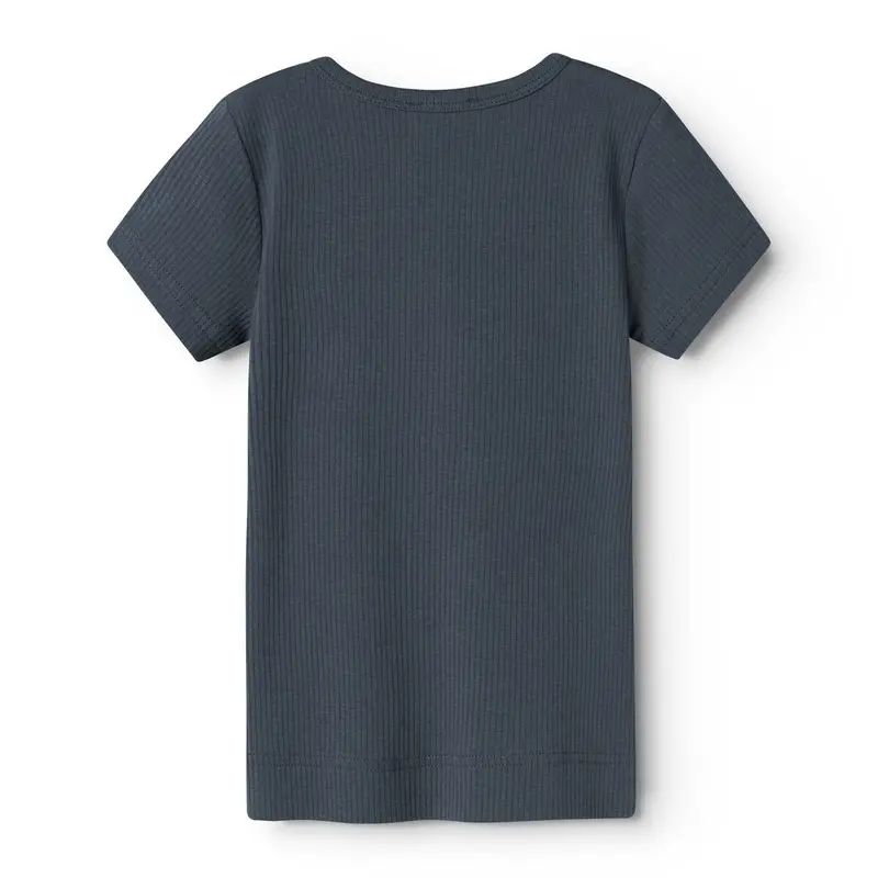 Marmar Modal Blue Plain T-Shirt 4