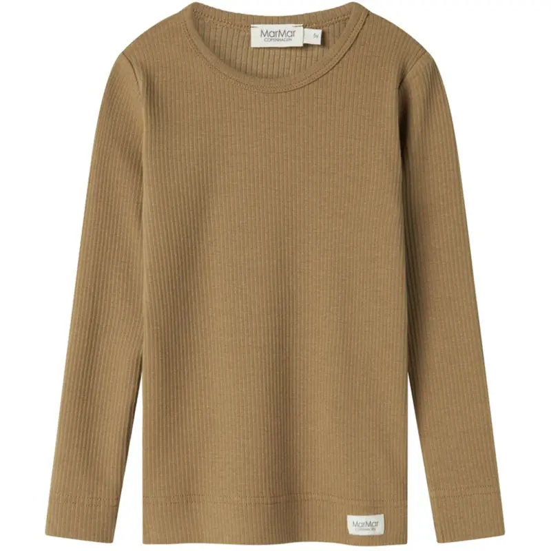Marmar Modal Dark Bronze Plain Bluse 1