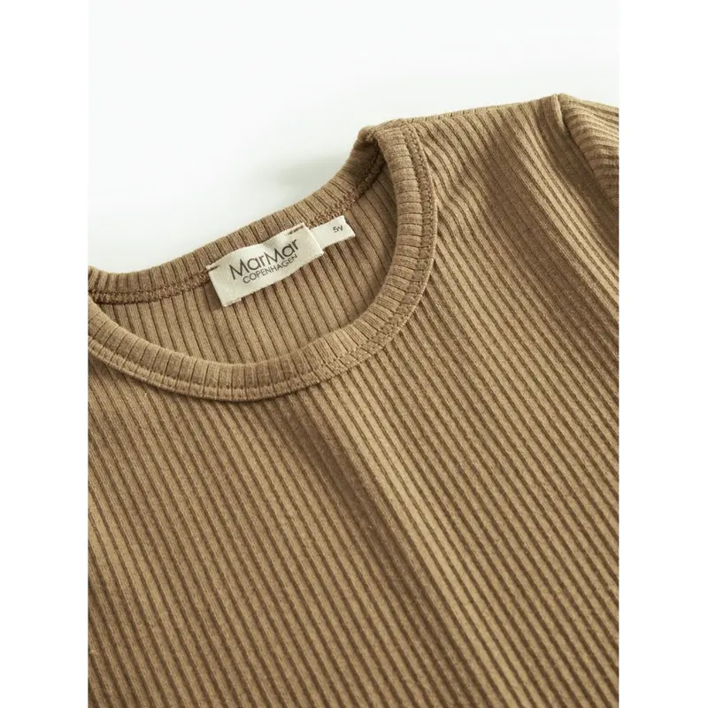Marmar Modal Dark Bronze Plain Bluse 2