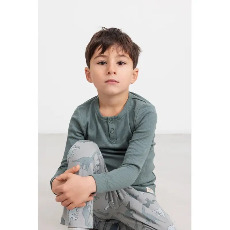 Marmar Modal Dusty Green Bluse 3