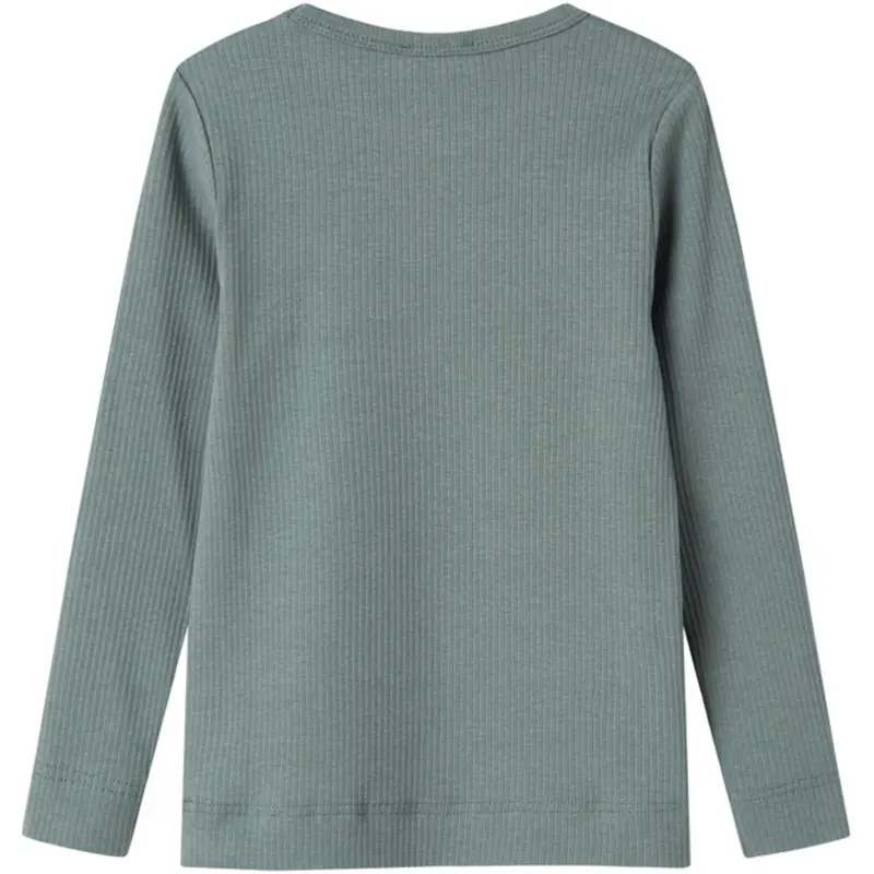 Marmar Modal Dusty Green Plain Bluse 2