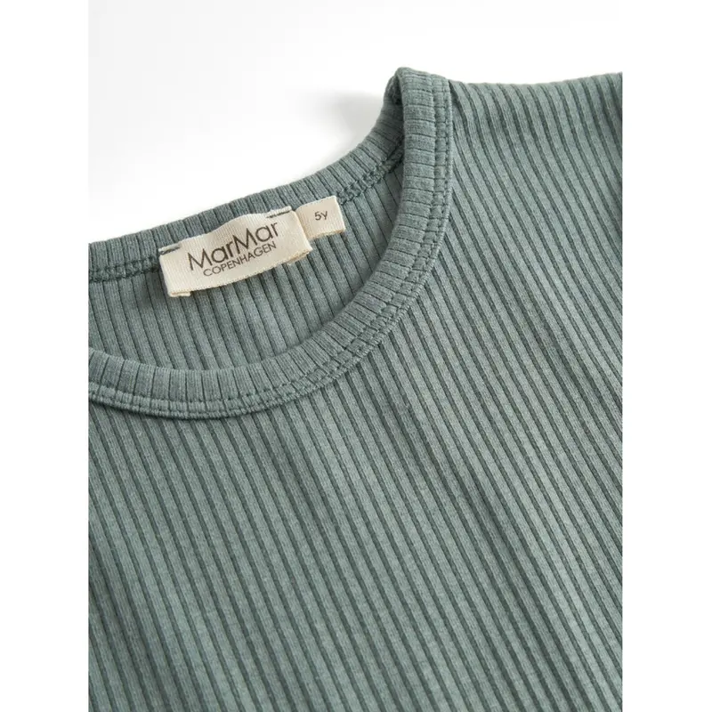 Marmar Modal Dusty Green Plain Bluse 3