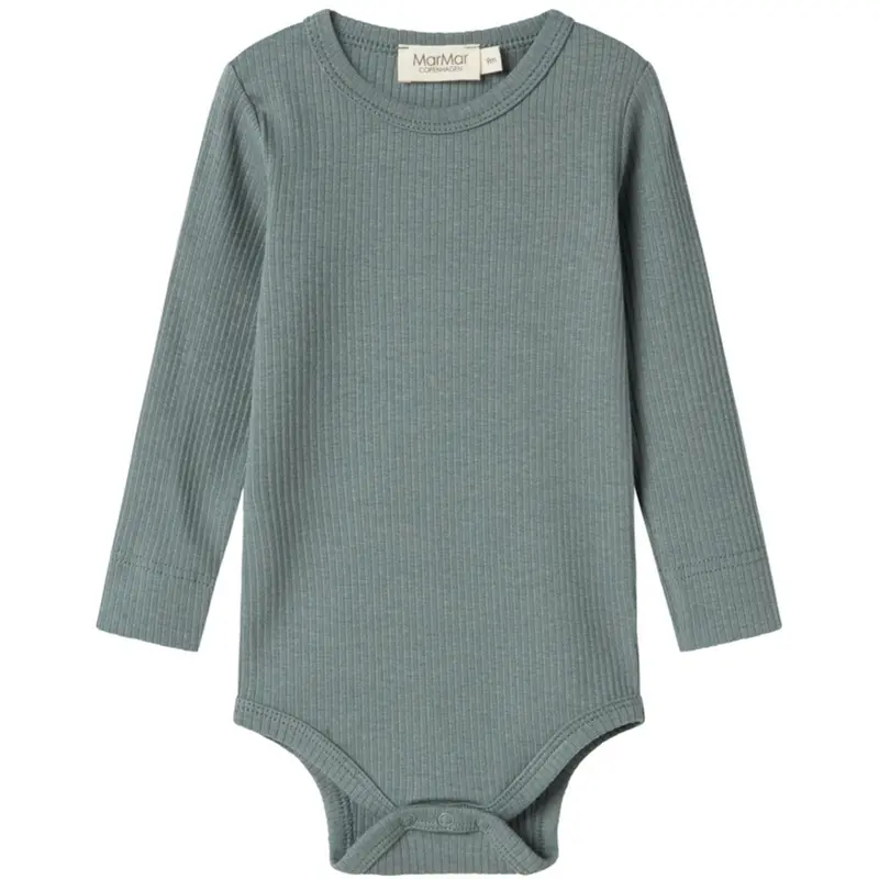 Marmar Modal Dusty Green Plain Body Ls 1
