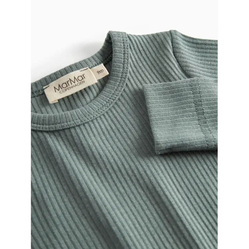 Marmar Modal Dusty Green Plain Body Ls 3