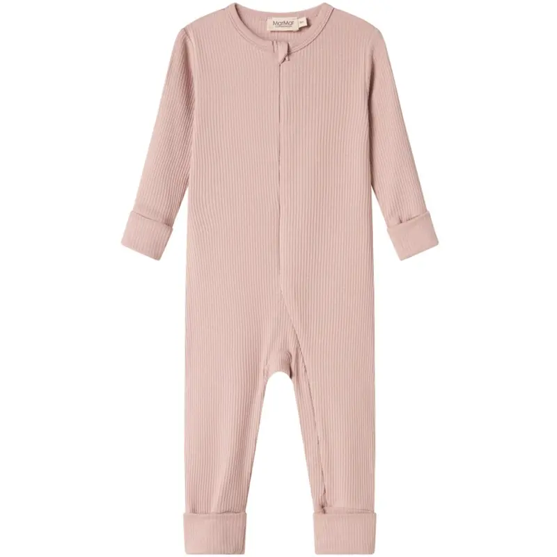 Marmar Modal Faded Rose Onesies Zip 1