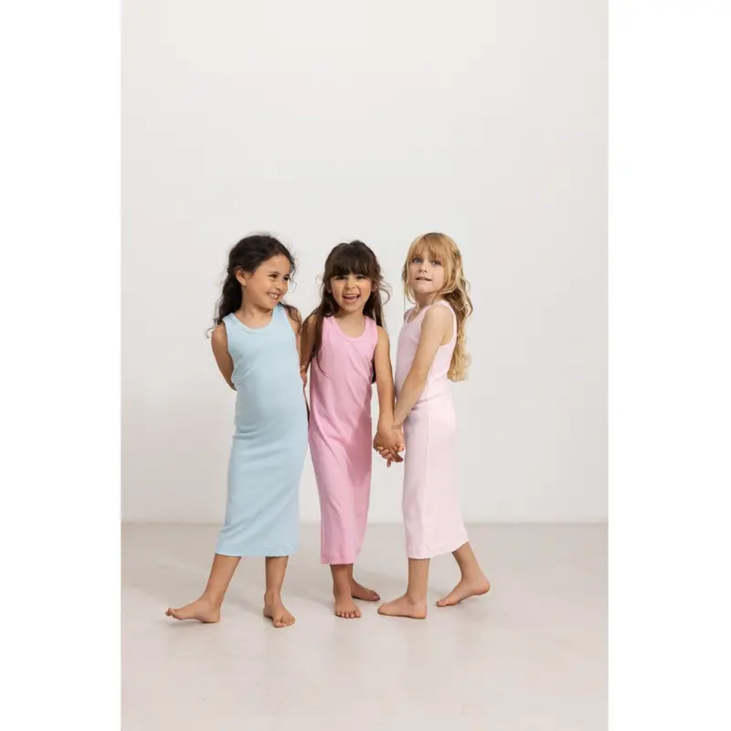 Marmar Modal Fine Rib Heavenly Blue Dudu Kjole 3