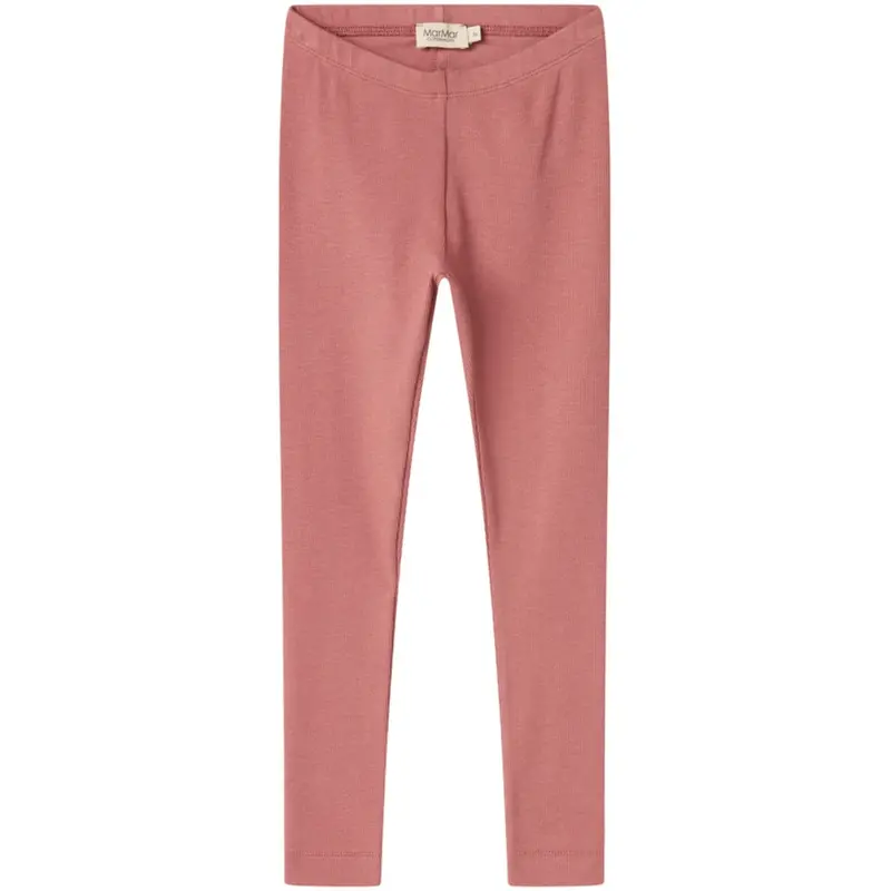 Marmar Modal Fine Rib Perished Rose Leggings 1