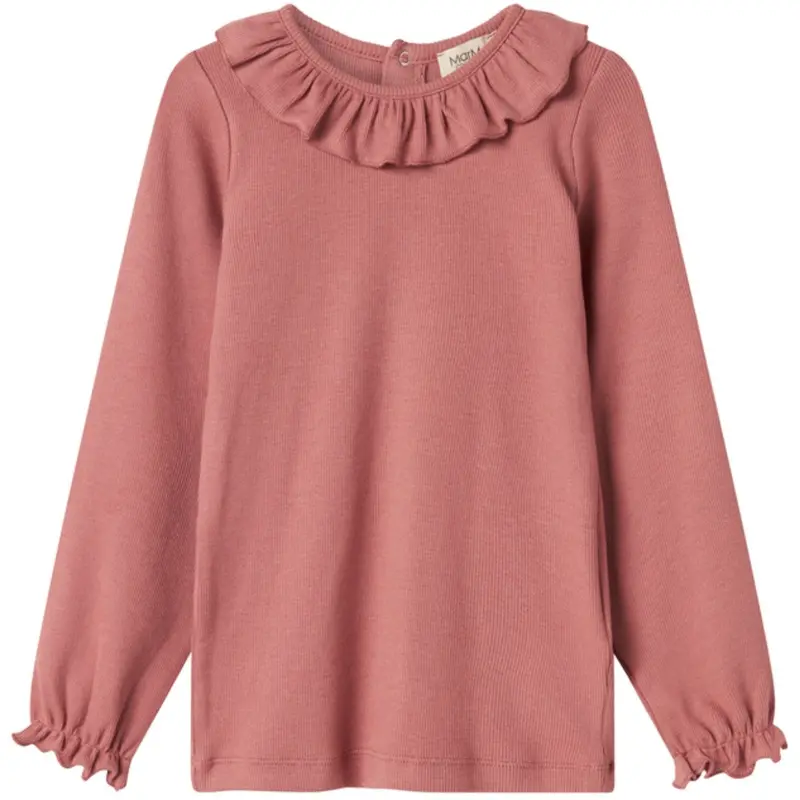Marmar Modal Fine Rib Perished Rose Tandy Bluse 1