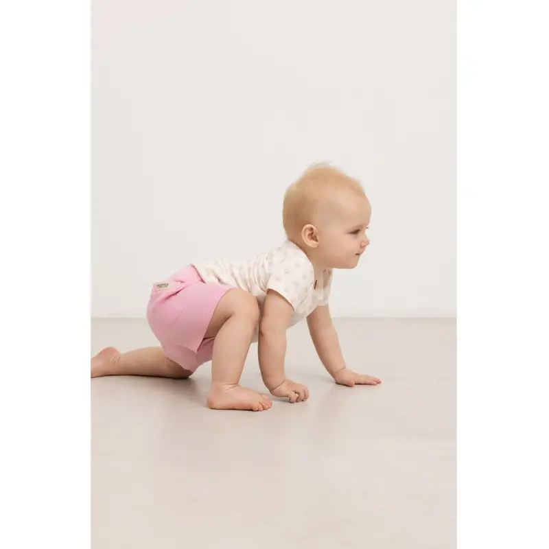 Marmar Modal Fine Rib Pink Blossom Paulo Shorts 3