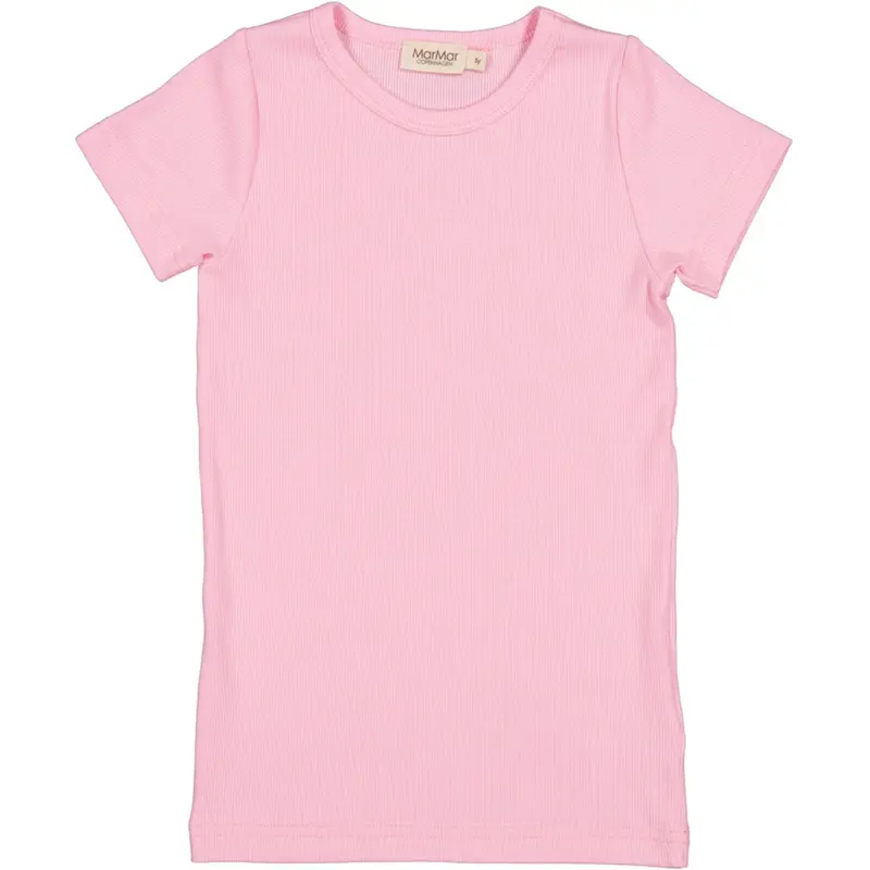 Marmar Modal Fine Rib Pink Blossom Tago T-Shirt 1
