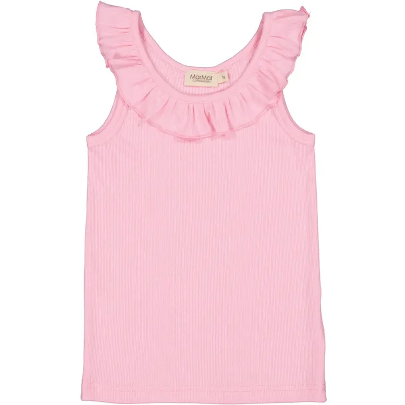 Marmar Modal Fine Rib Pink Blossom Tamar Top 1