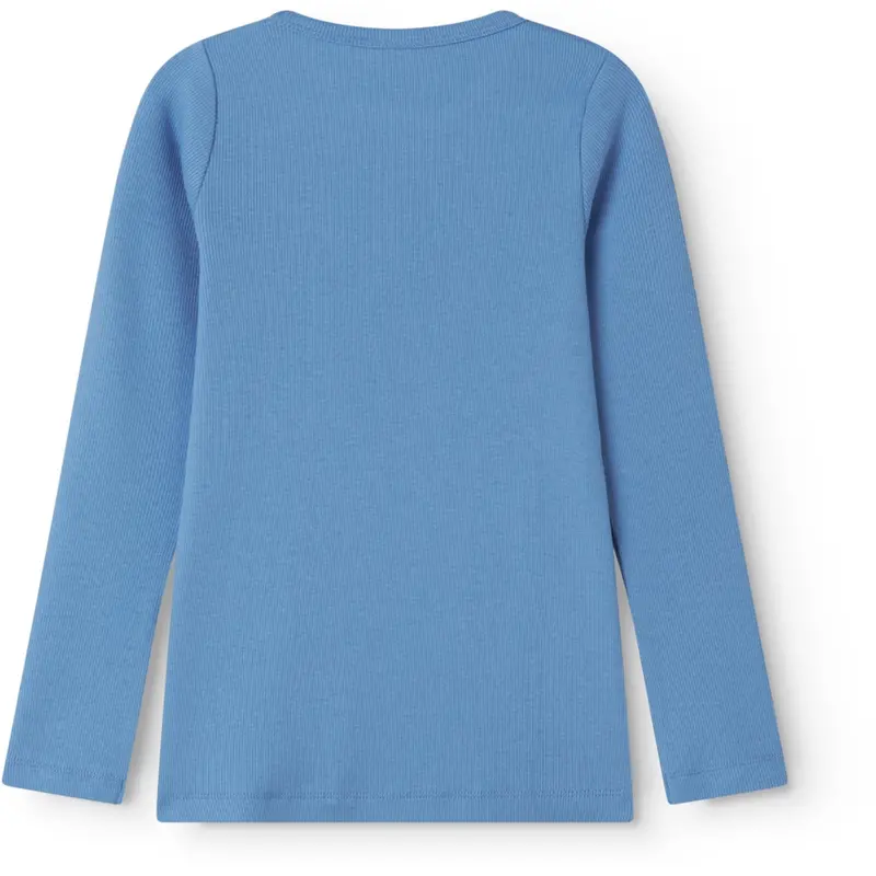 Marmar Modal Fine Rib Surf Blue Tani Bluse 4
