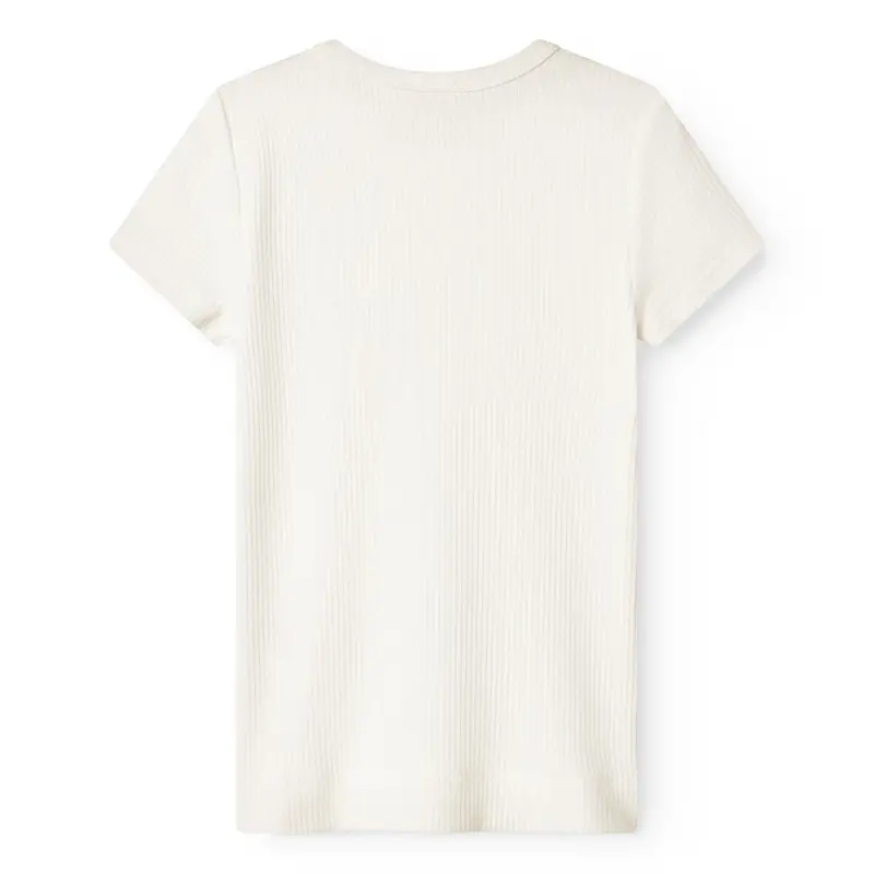 Marmar Modal Gentle White Plain T-Shirt 4