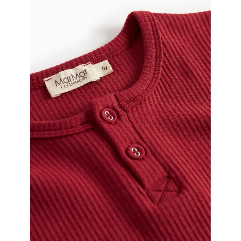 Marmar Modal Hibiscus Red Bluse 4