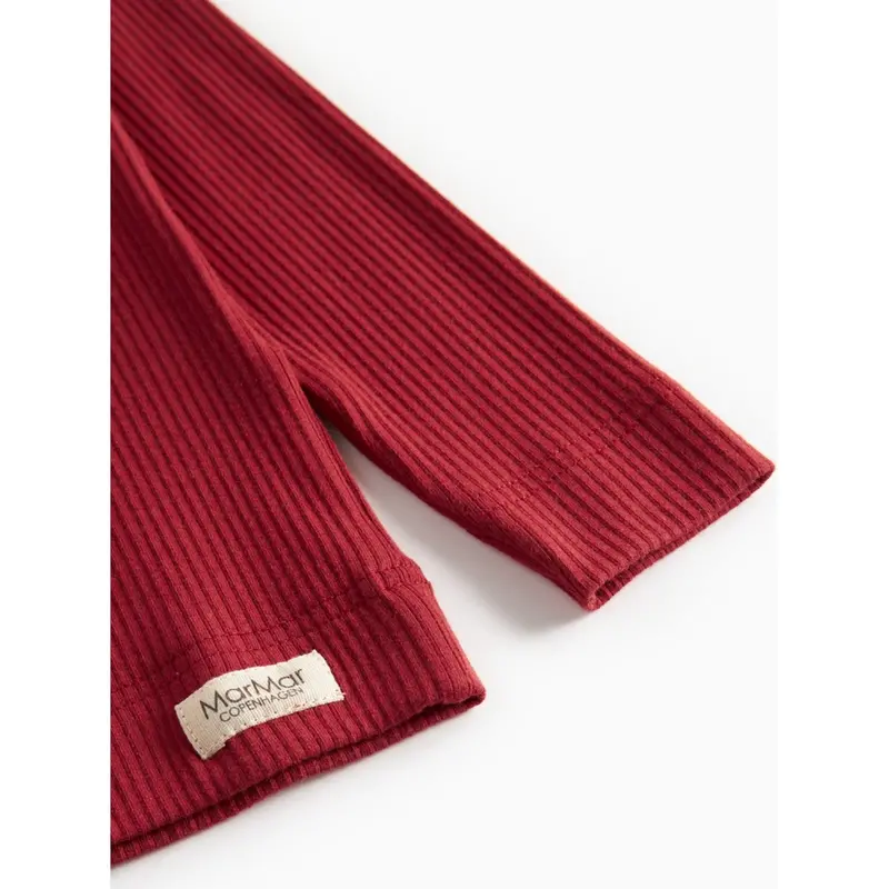 Marmar Modal Hibiscus Red Bluse 5