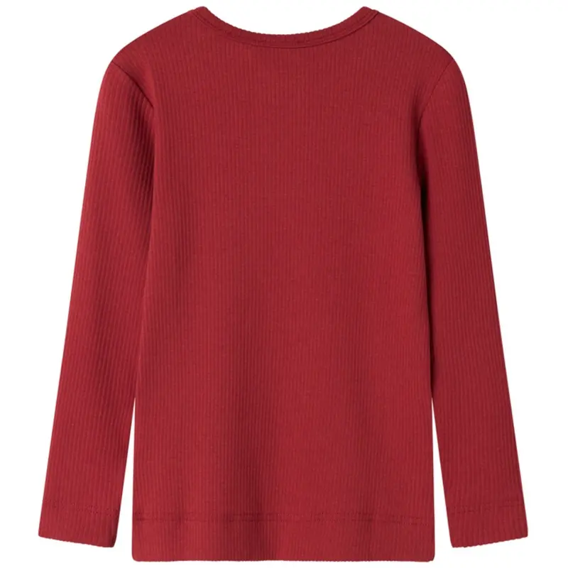 Marmar Modal Hibiscus Red Bluse 6