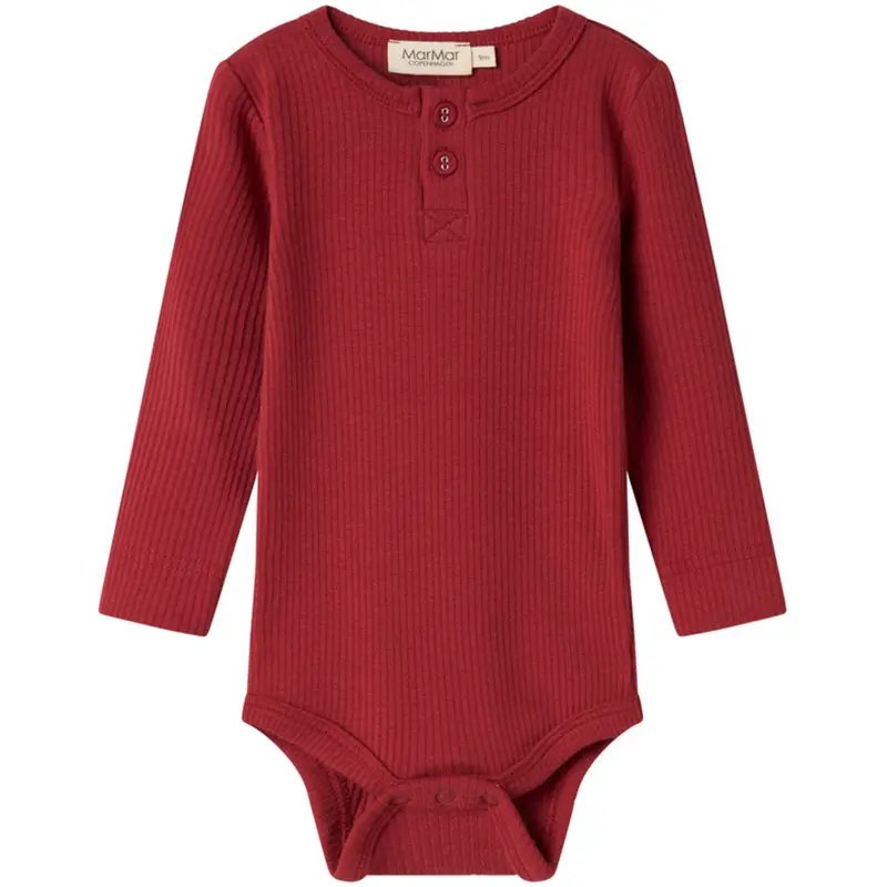 Marmar Modal Hibiscus Red Body Ls 1