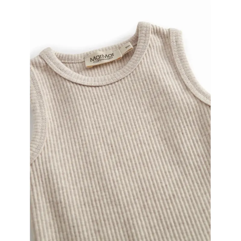 Marmar Modal Melange Light Beige Mel. Body Sleeveless 2