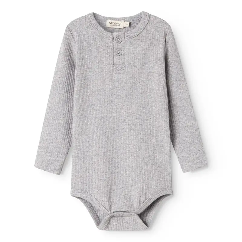 Marmar Modal Melange Light Grey Melange Body Ls 1