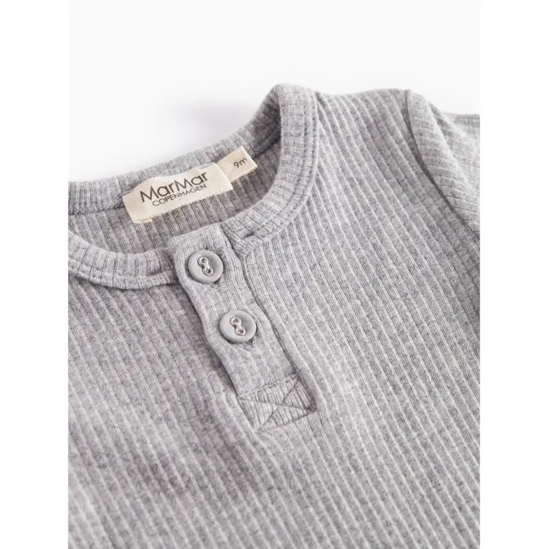 Marmar Modal Melange Light Grey Melange Body Ss 2