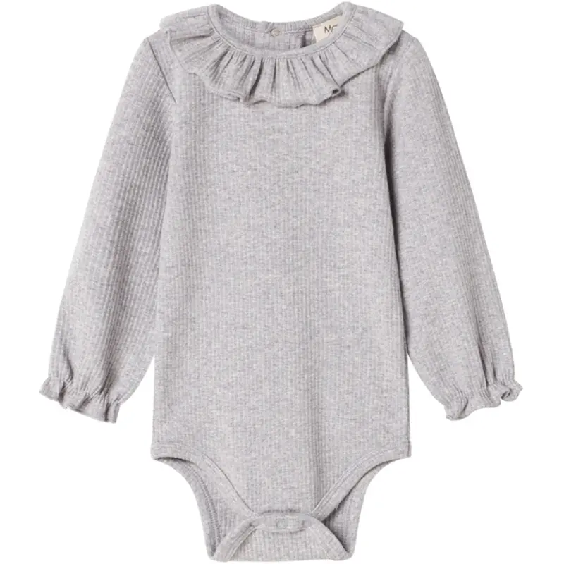 Marmar Modal Melange Light Grey Melange Brandine Body 1
