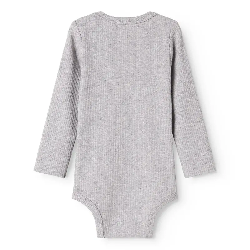 Marmar Modal Melange Light Grey Melange Plain Body Ls 4