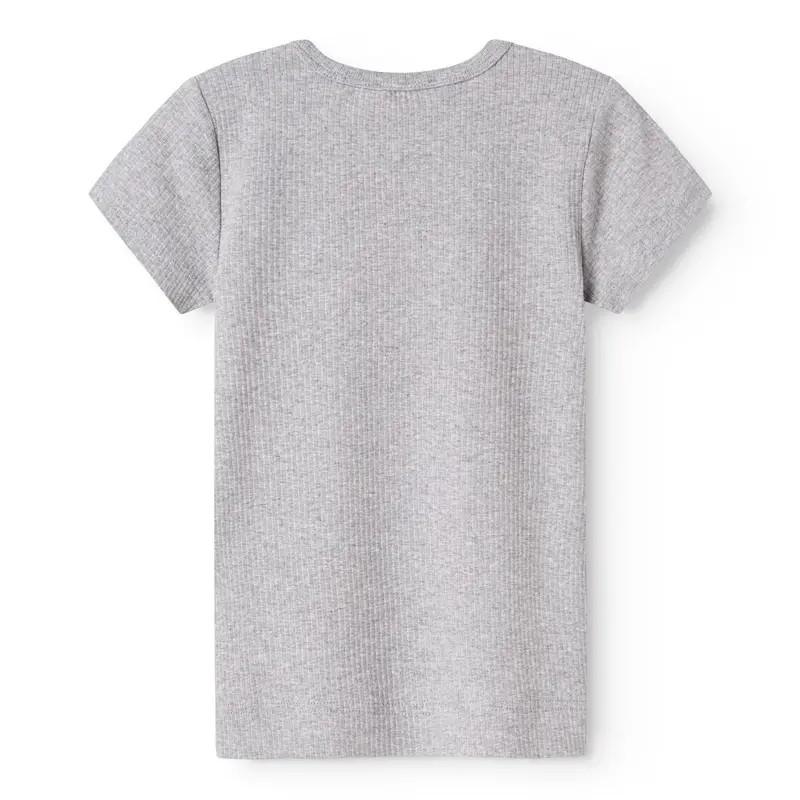 Marmar Modal Melange Light Grey Melange T-Shirt 4