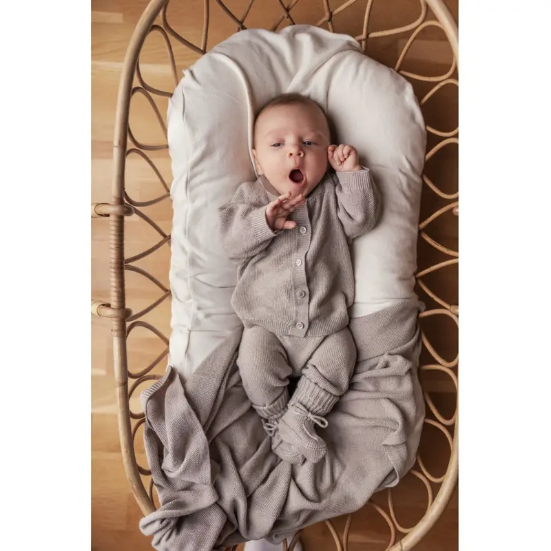 Marmar Modal Mix Pearl Cashew Melange Pira Strik Bukser 2