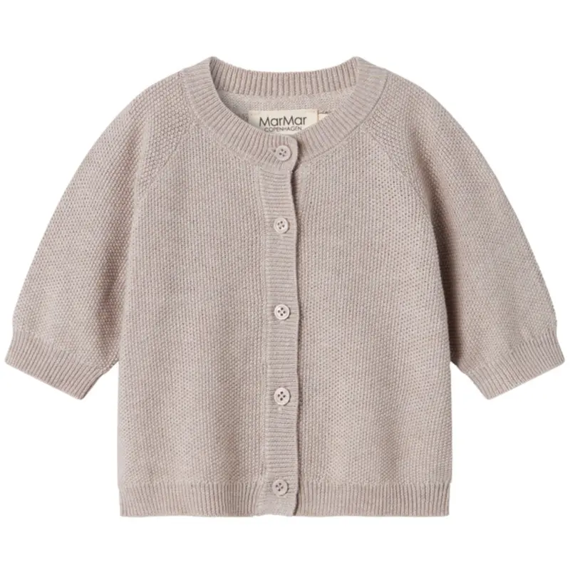 Marmar Modal Mix Pearl Cashew Melange Taki Strik Cardigan 1