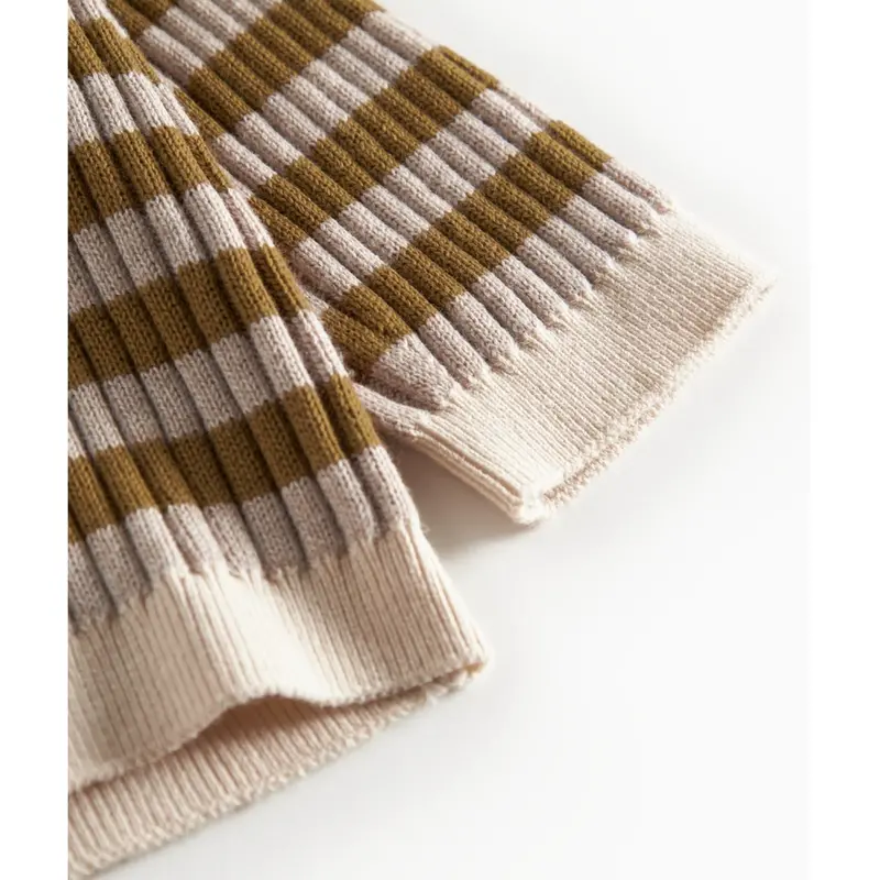 Marmar Modal Mix Stripe Cashew Mel. Stripe Tob Strik Cardigan 4