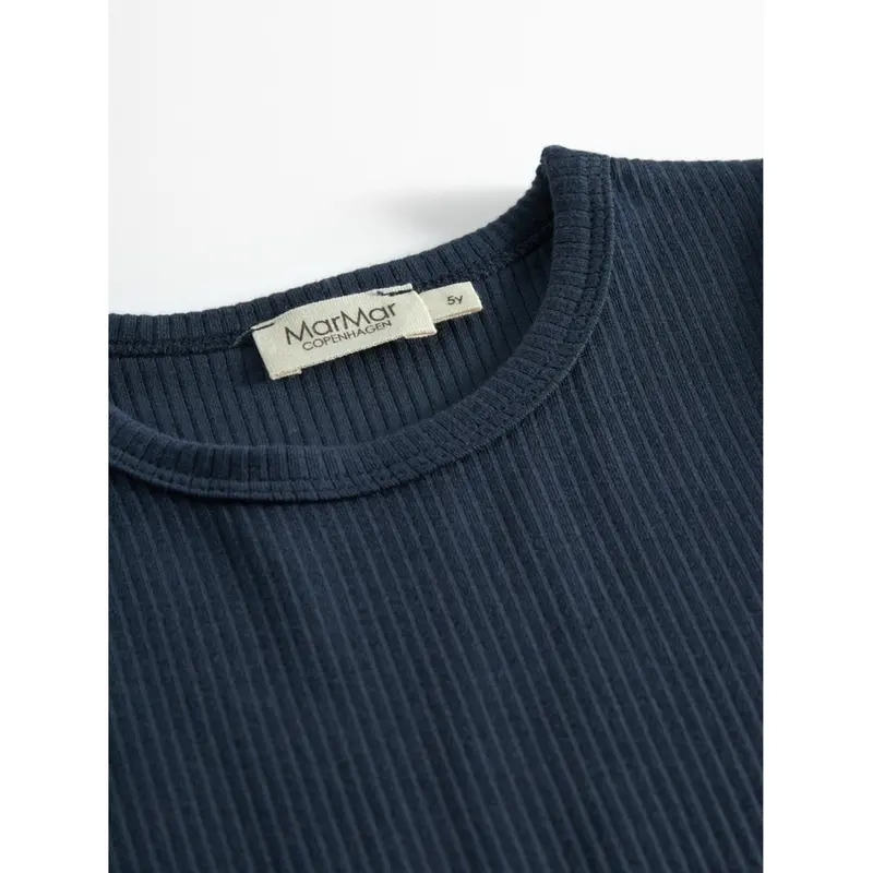 Marmar Modal Pilot Navy Plain Bluse 2