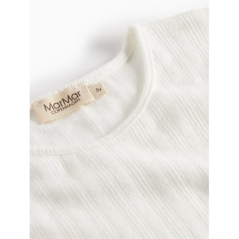 Marmar Modal Pointelle Gentle White Tamra Bluse 4