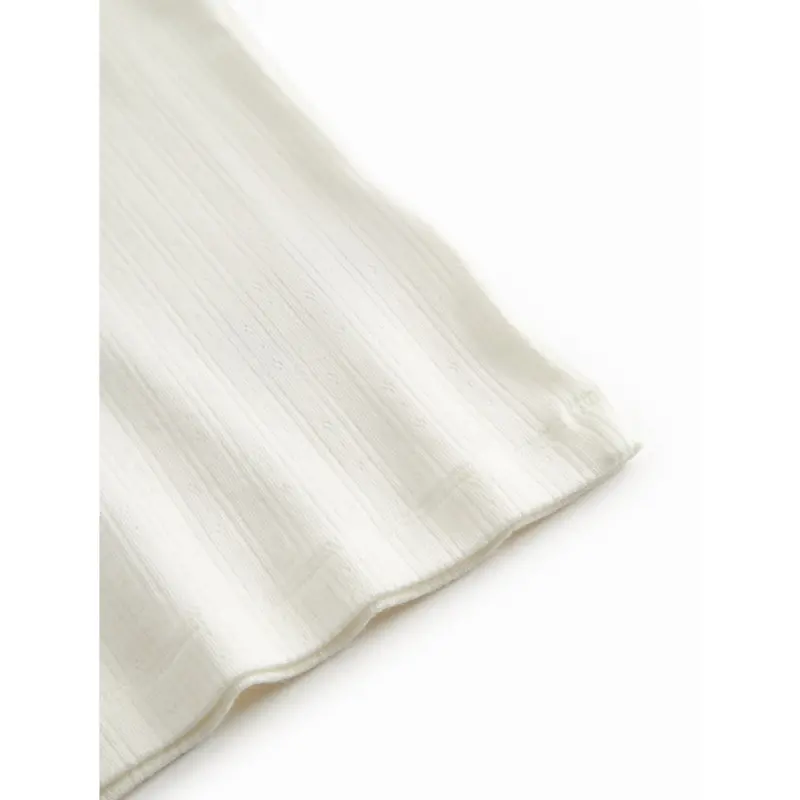 Marmar Modal Pointelle Gentle White Tamra Ss T-Shirt 3