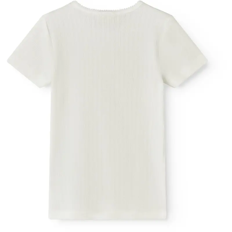 Marmar Modal Pointelle Gentle White Tamra Ss T-Shirt 4