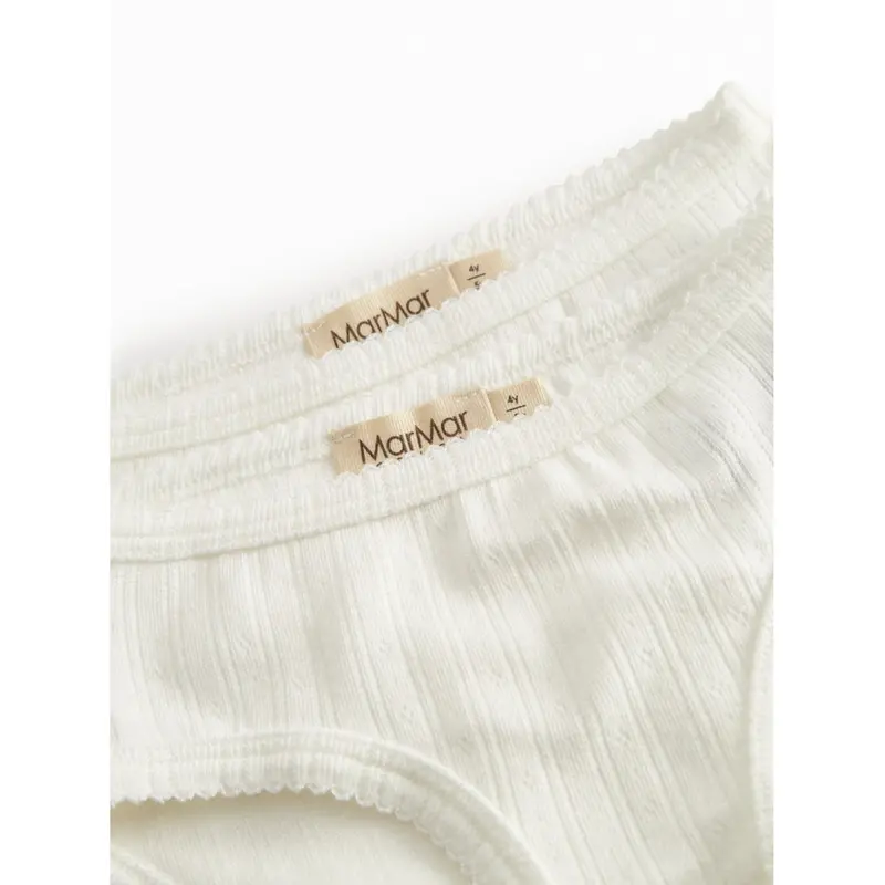 Marmar Modal Pointelle Gentle White Undertøj Sæt 4