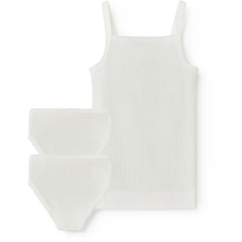 Marmar Modal Pointelle Gentle White Undertøj Sæt 5