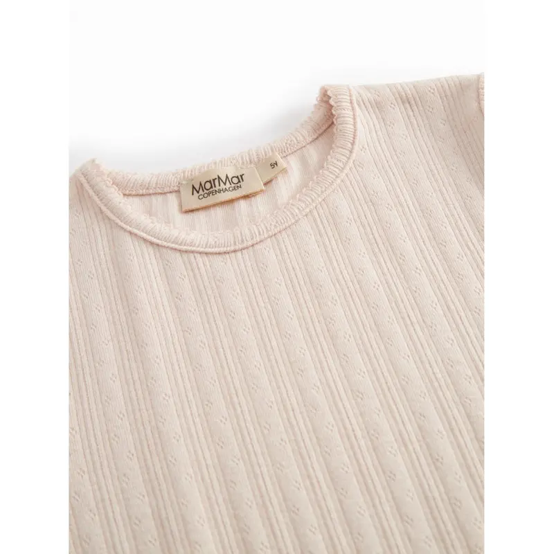Marmar Modal Pointelle Misty Pink Tamra Ss T-Shirt 3