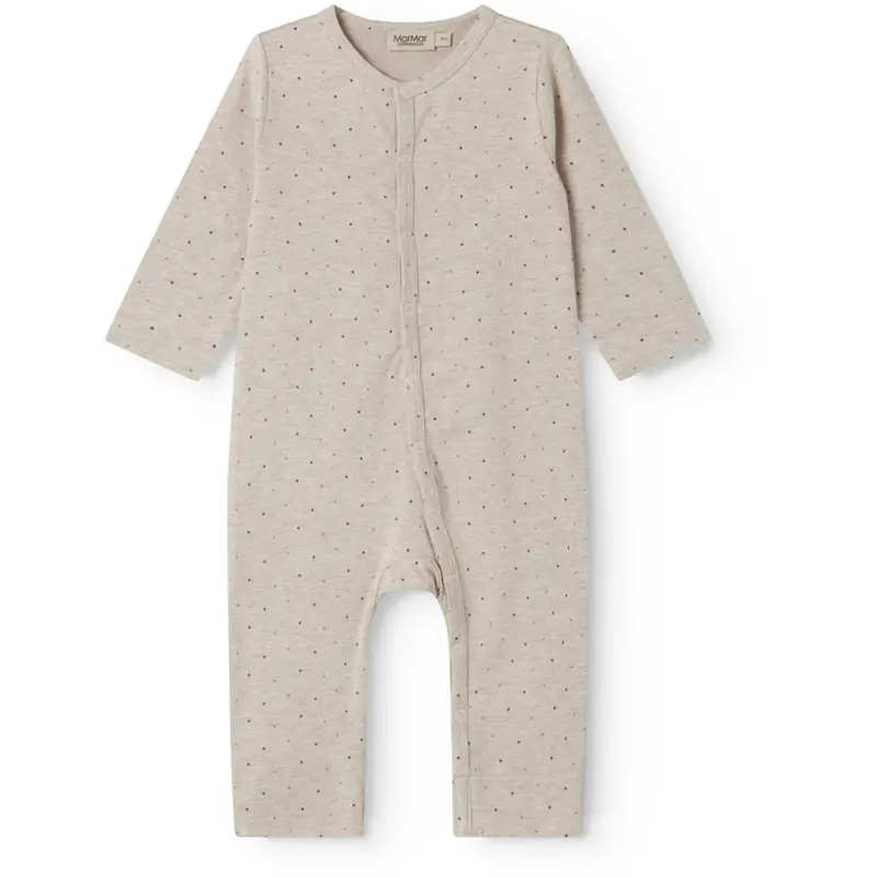Marmar Modal Smooth Print Beige Mel Dot Ruka Heldragt 1