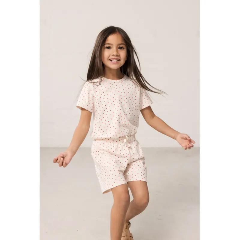 Marmar Modal Smooth Print Happy Hearts Tago T-Shirt 2